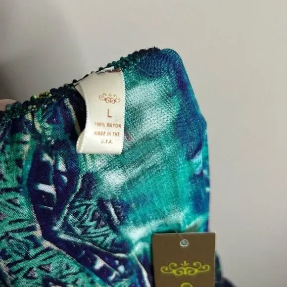 Copper Key Strapless Sweetheart Neckline Maxi Dress Size L - Picture 4 of 11